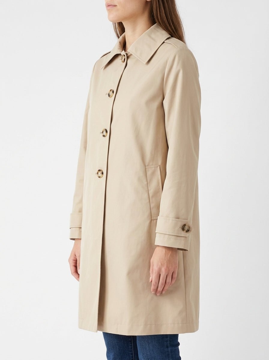 Ewooluzione Pisanello Camel Trench Coat