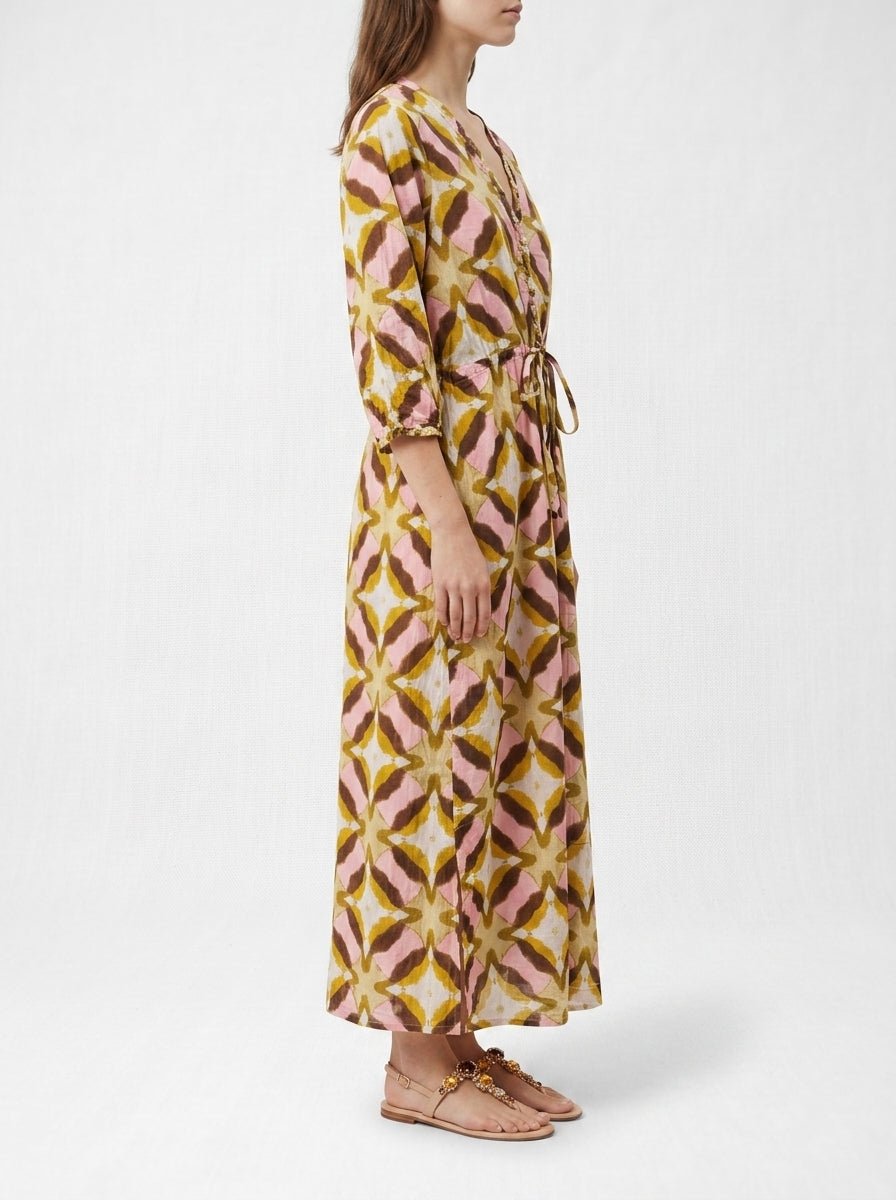 Vestido One Season Bryon Tobago Rosa