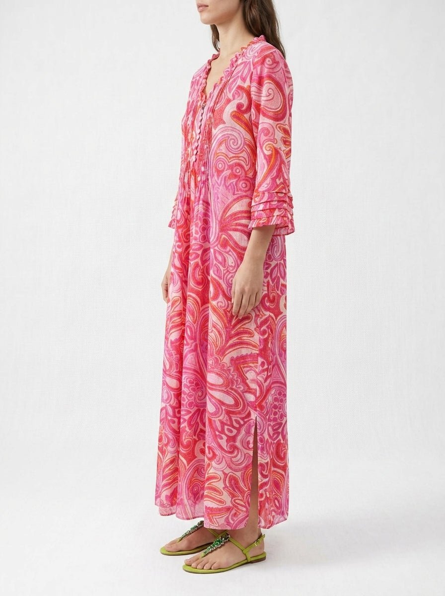 Vestido one Season Long Poppy Merida Rosa