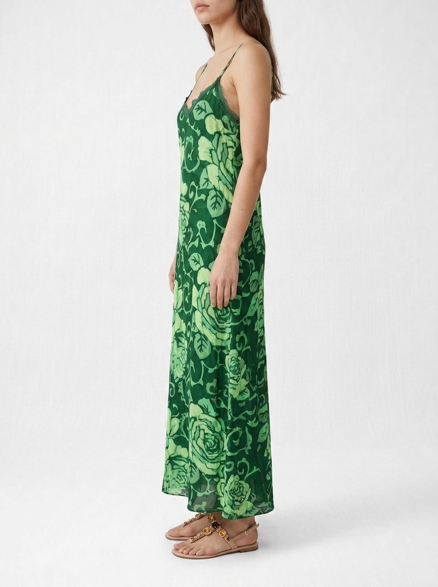 Vestido One Season Antoinette Slip Esmeralda