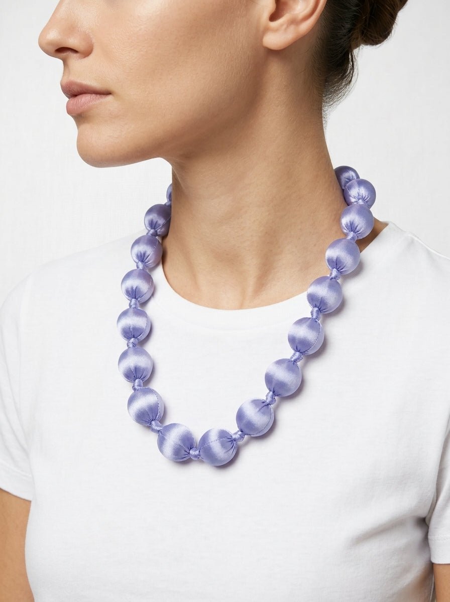 Collar Il Baco Da Seta Kon Lavanda