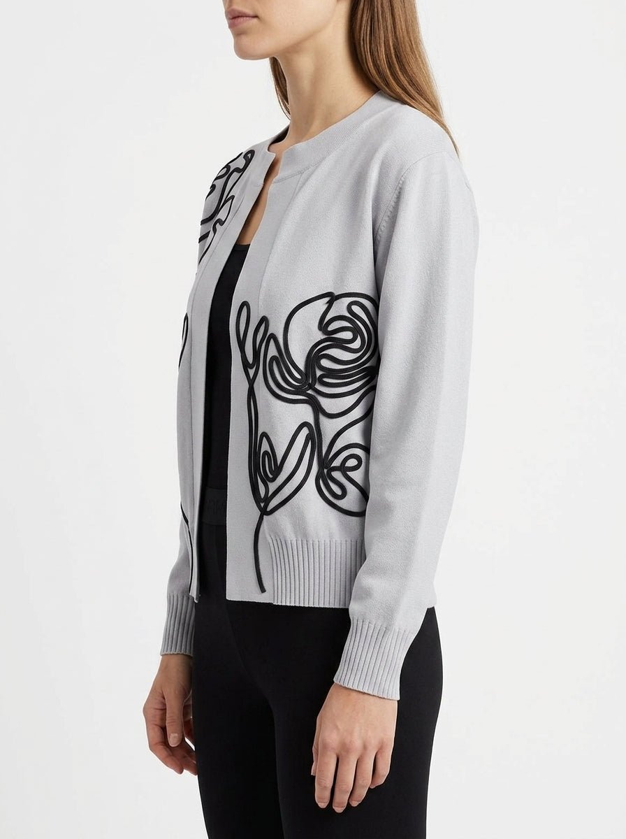 Cardigan Liviana Conti Bordada
