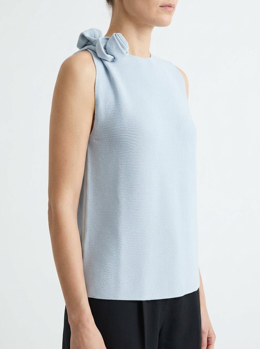 Haut en tricot à fleurs légères Conti