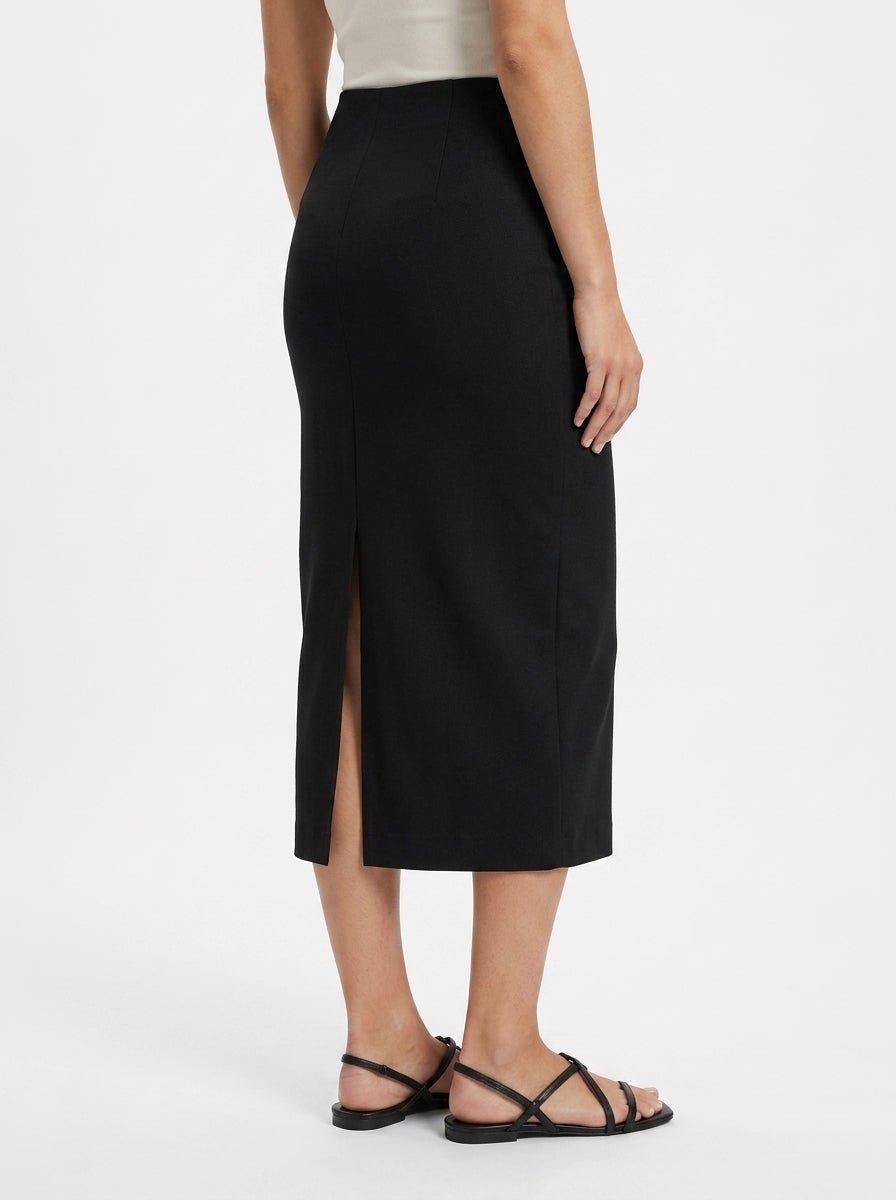 Byu Long Knitted Skirt