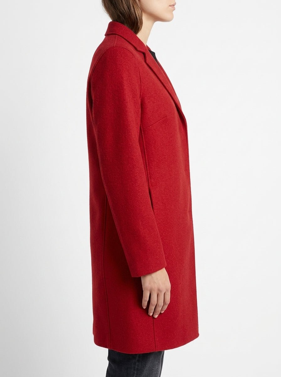 Cappotto stirato Harris Wharf London Rosso