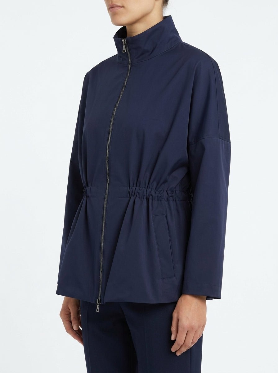Parka Harris Wharf London Capucha Light Tecnica Marino