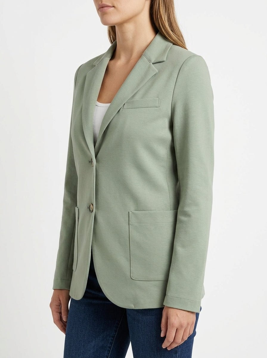 Harris Wharf London Techno Green Blazer