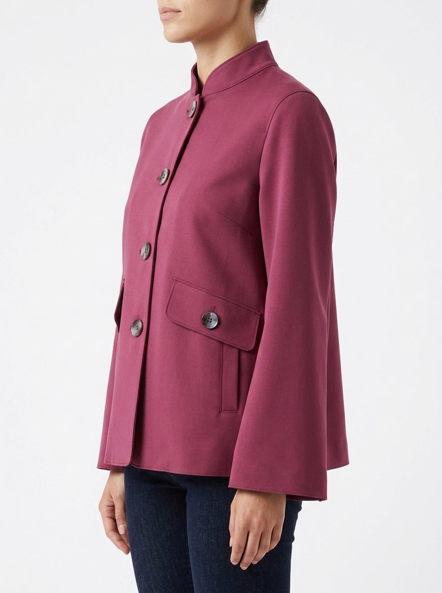 Ewooluzione Amadeo Eggplant Jacket