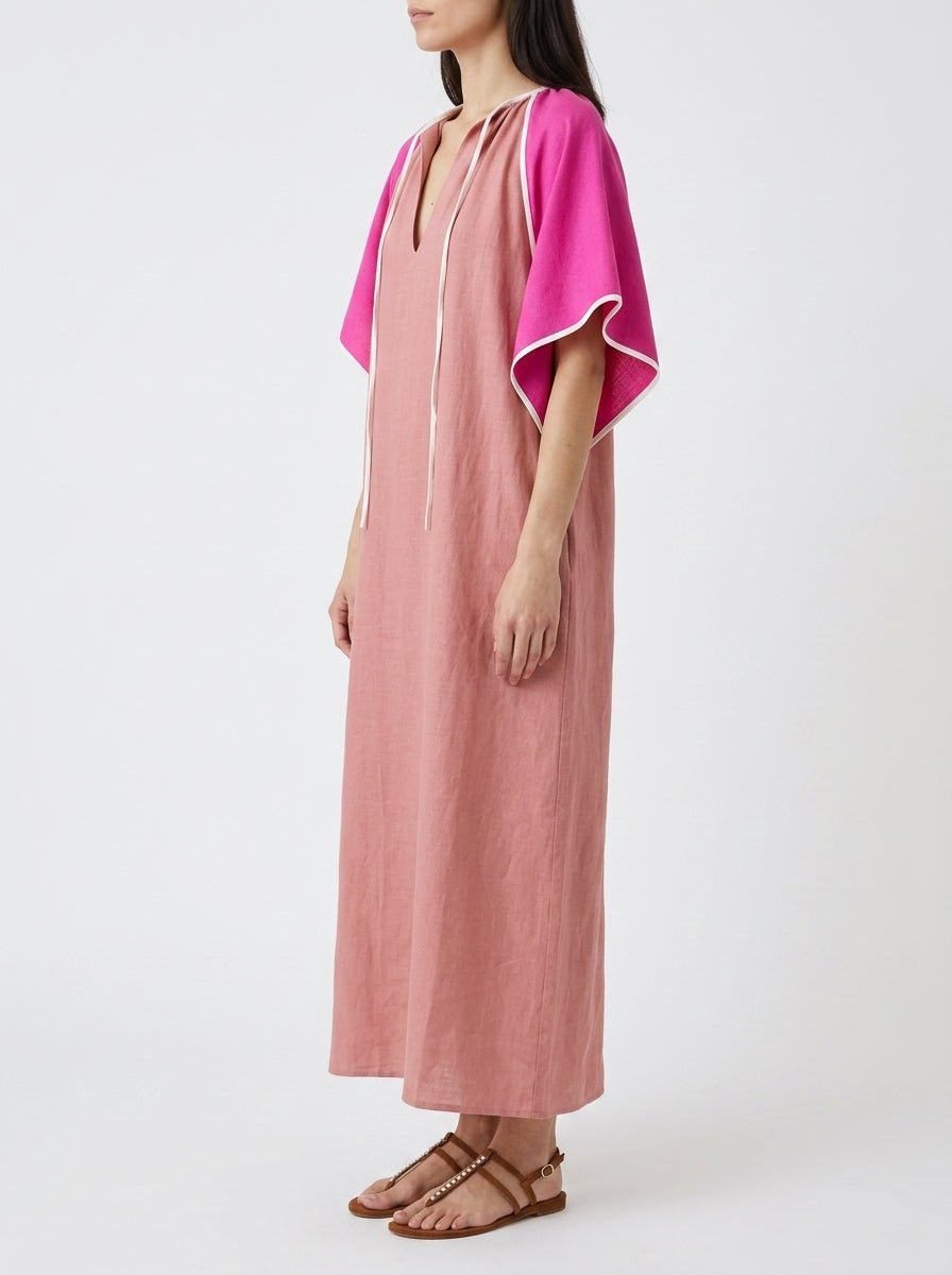Robe à nœud bicolore Mapoésie