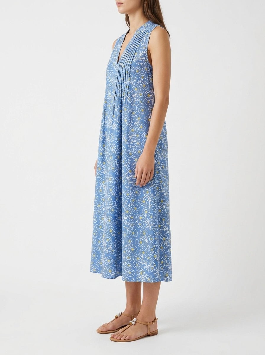 Zen Ethic Amy Eze Blue Dress