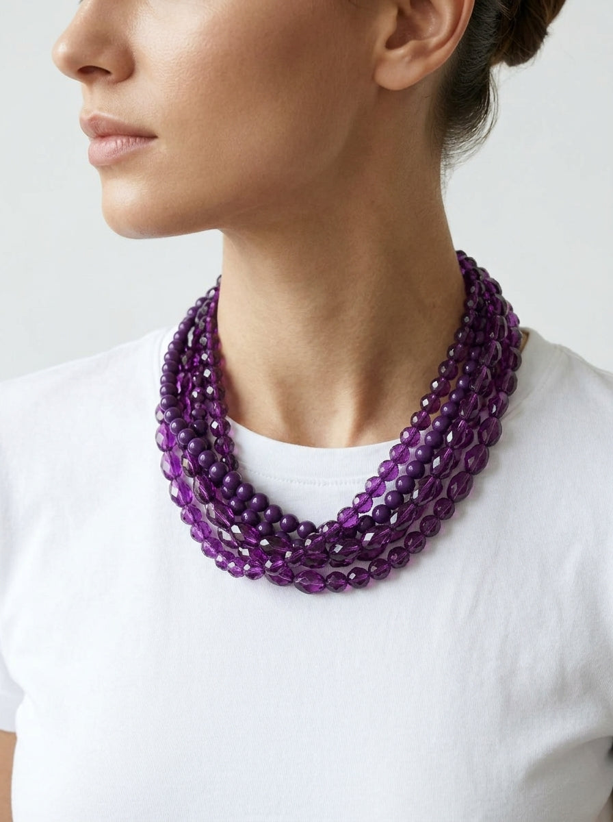 Collar Fabrizio Marcantelli Regina Violeta
