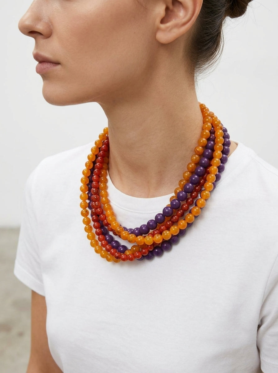 Collar Fabrizio Marcantelli Regina Multicolor
