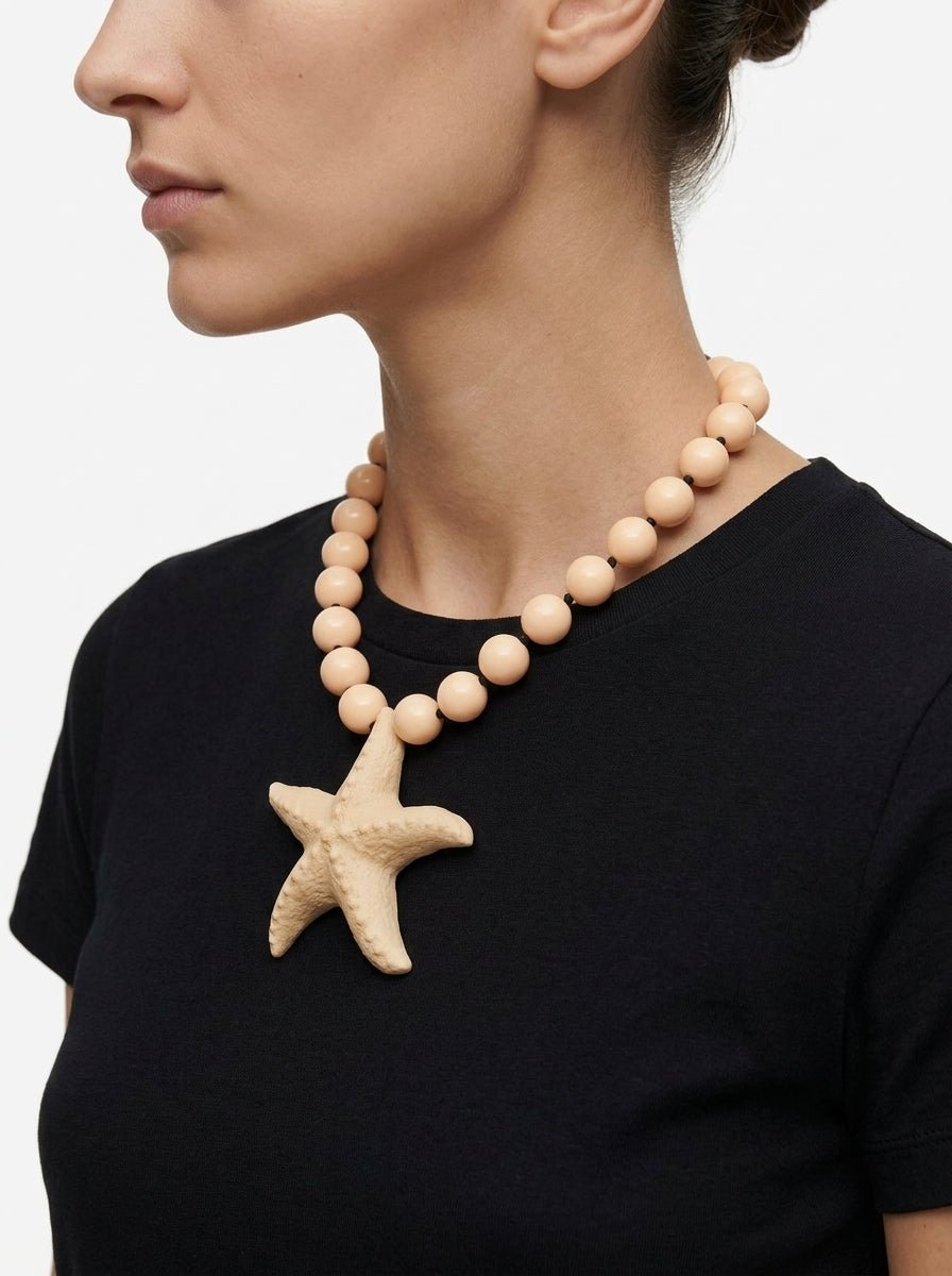 Collar Fabrizio Marcantelli Estrella Marina Crudo