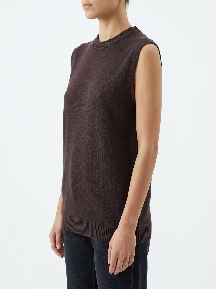 Niu Eggplant Vest