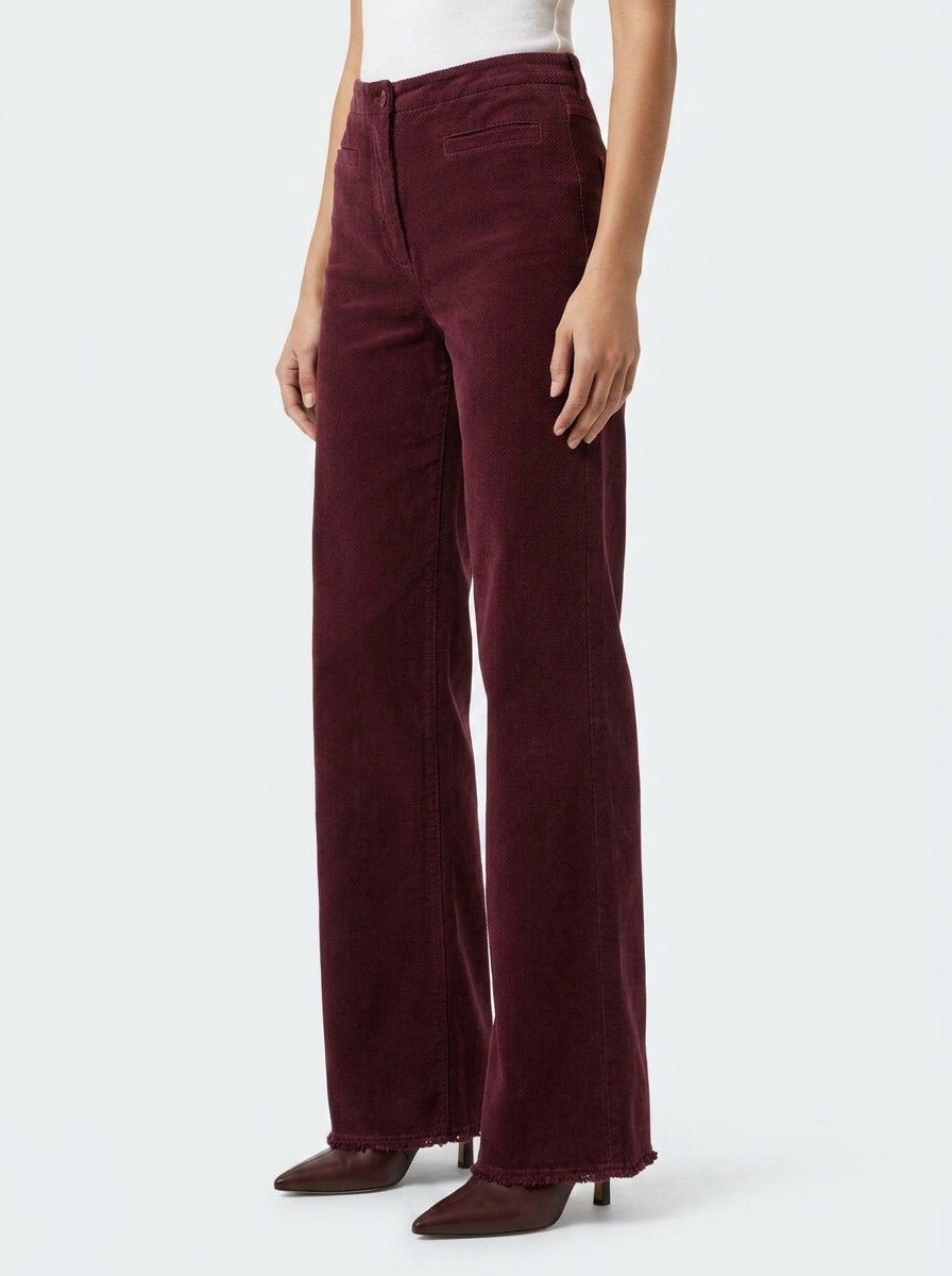 Pantalón AgoeFilo Via Conti Vino