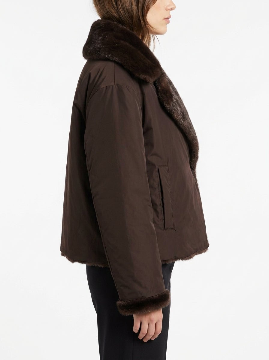 Chaqueta VLab Audrey Marrón
