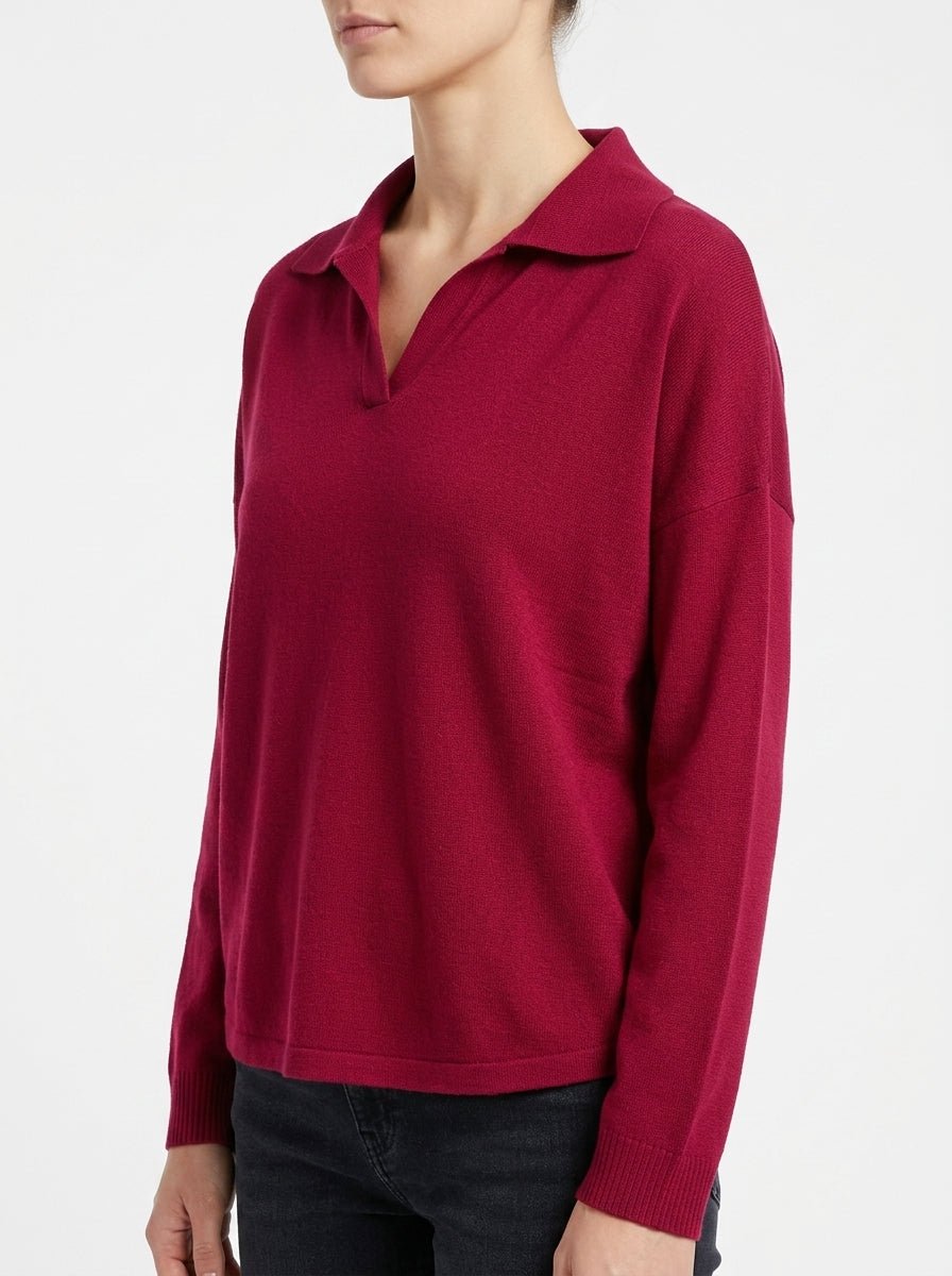 Jersey Polo Liviana Conti Debbie Rojo