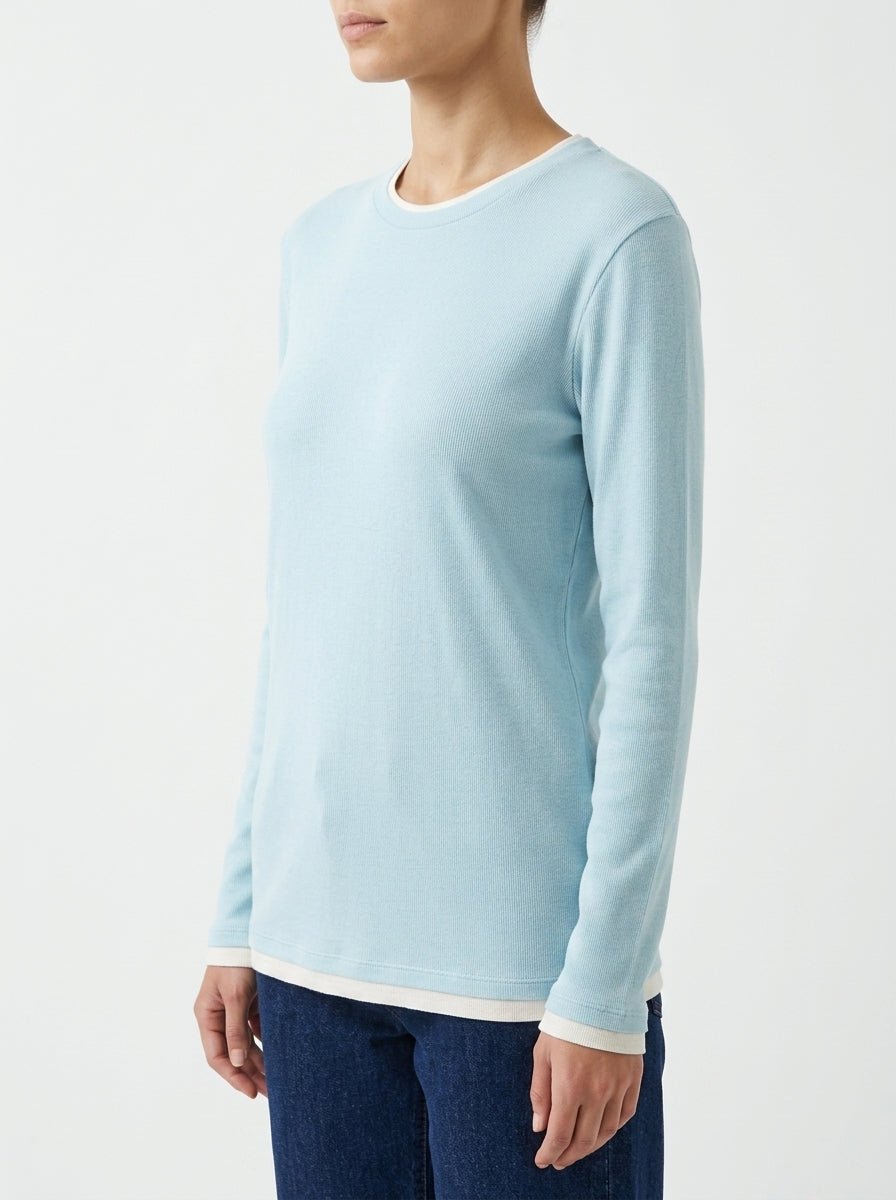 Camiseta Universel Bicolor Cielo