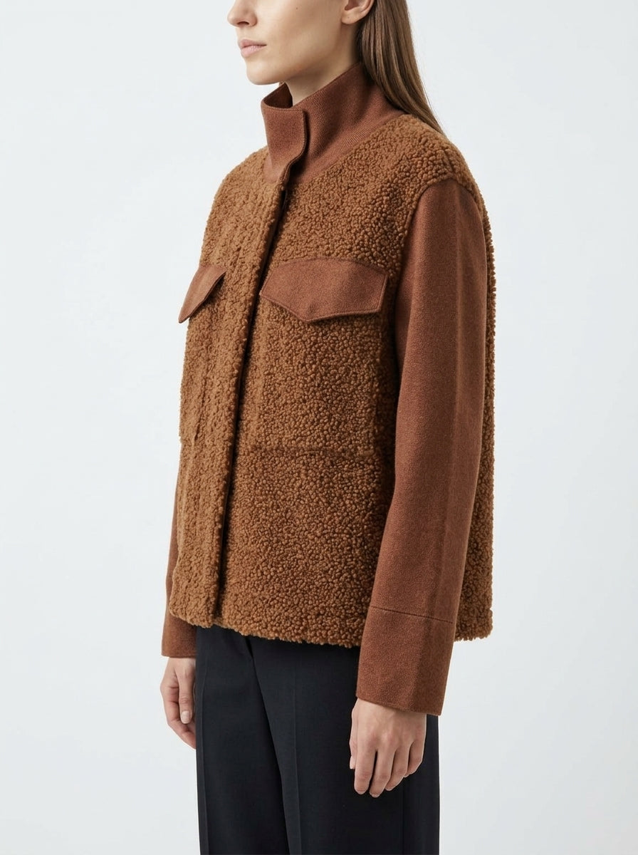 Chaqueta Evoluzione Jessica Marrón