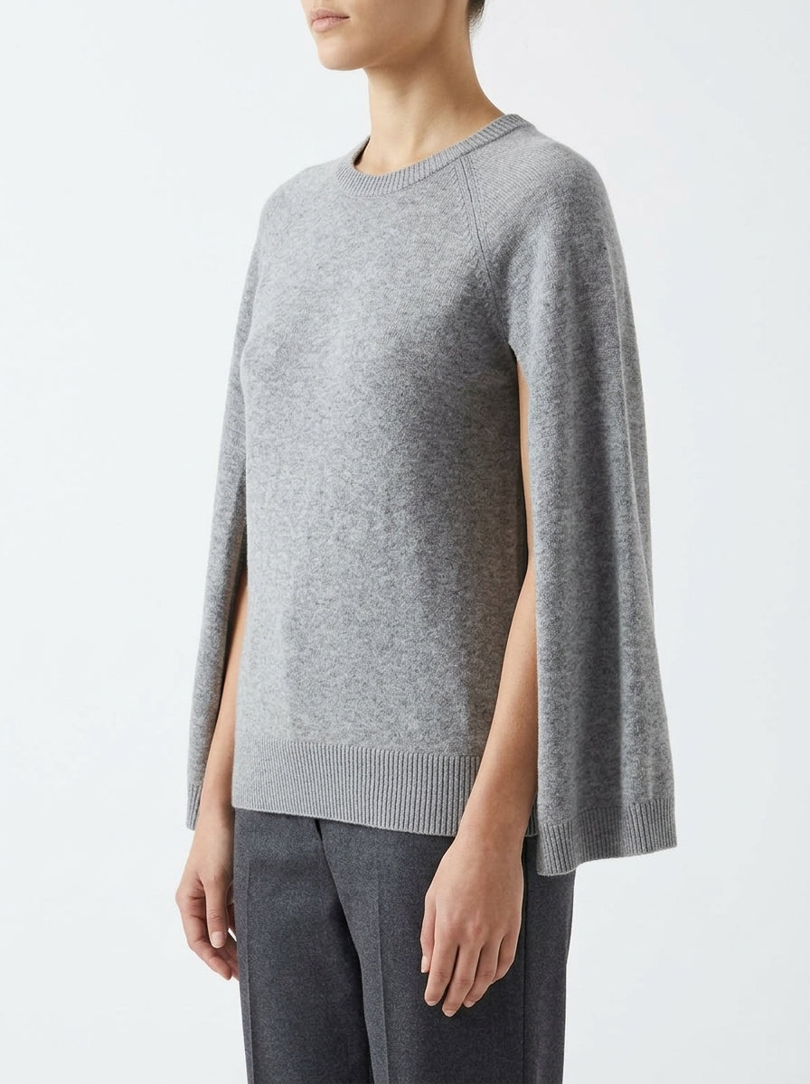 Conti Malika Lightweight Poncho Gray
