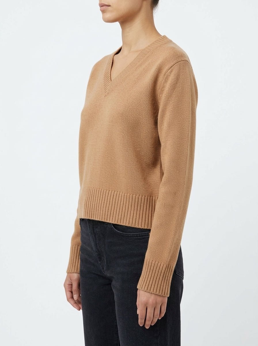 Maglione Noa color cammello