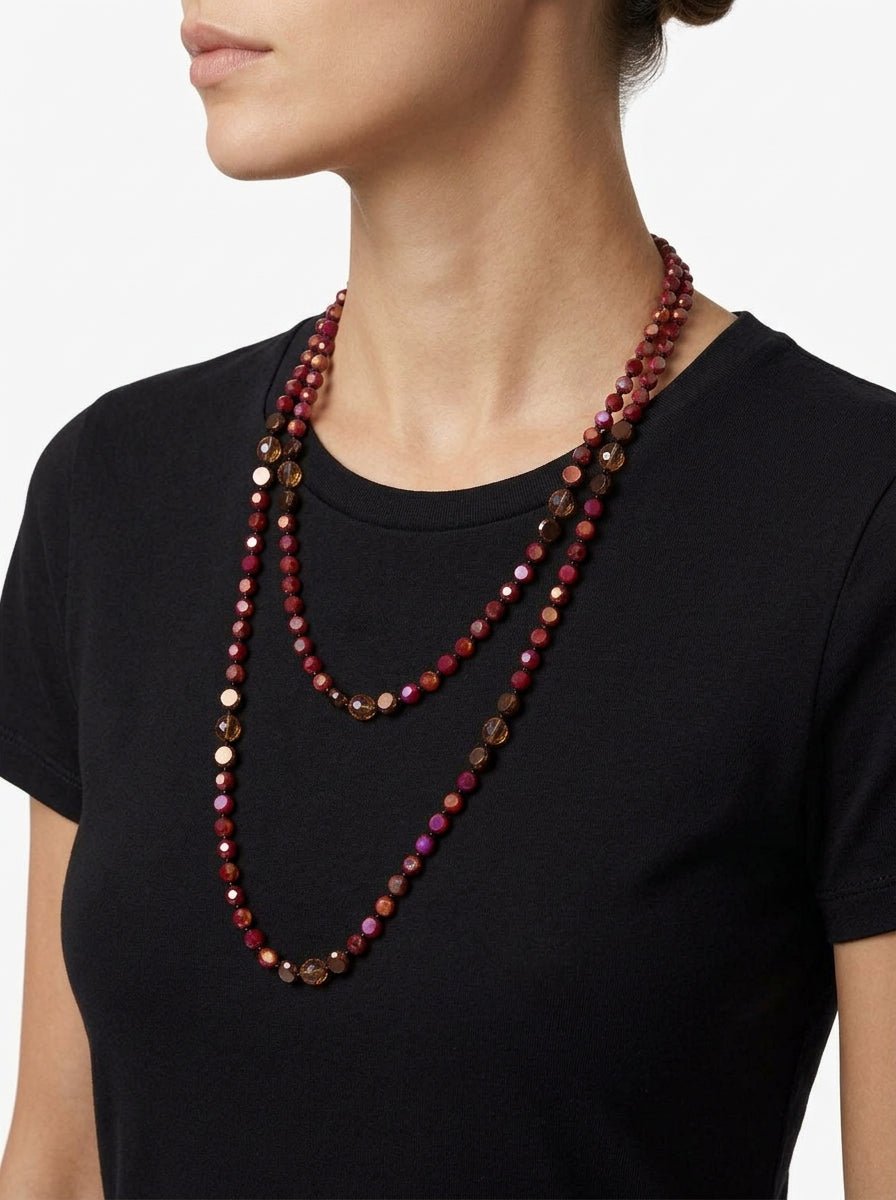 Collar Justmine Bolitas Fresa