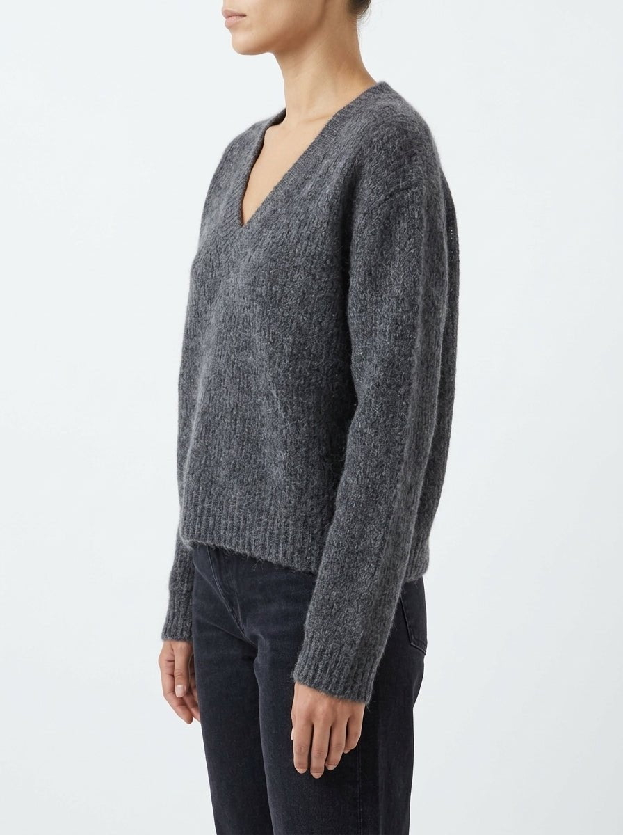 Jersey Scaglione VNeck Boxy Antracita