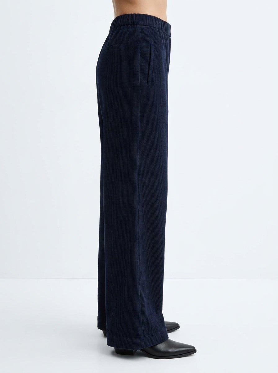 AgoeFilo Via Rossi Pants Navy Blue