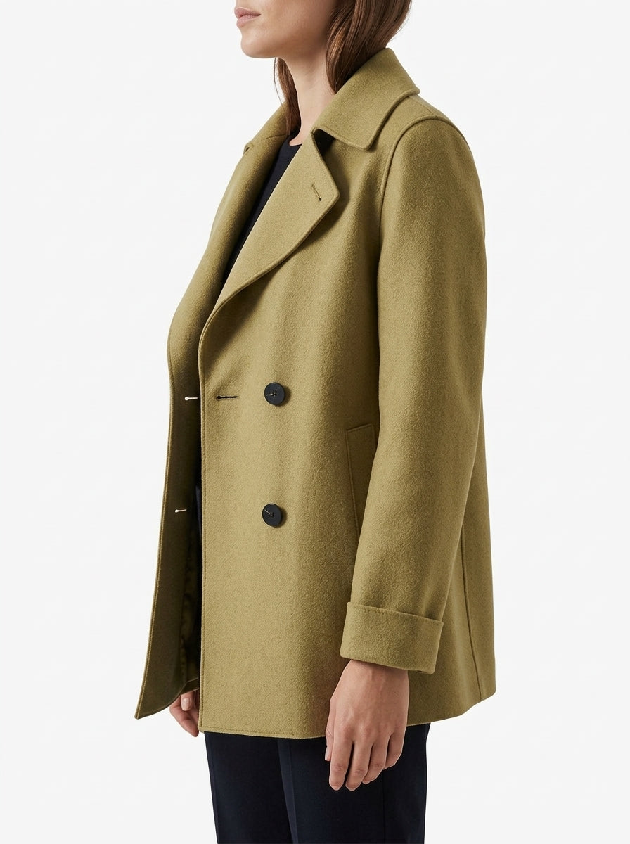 Chaqueta Harris Wharf London Peacot Oliva