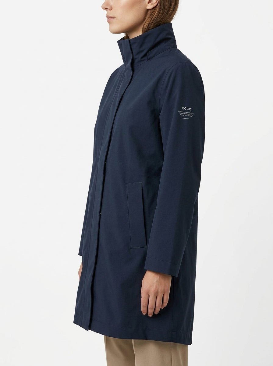 Gabardina Ecoalf Tormenta Azul