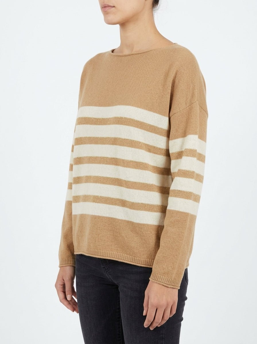 Jersey B-YU Rayas Beige