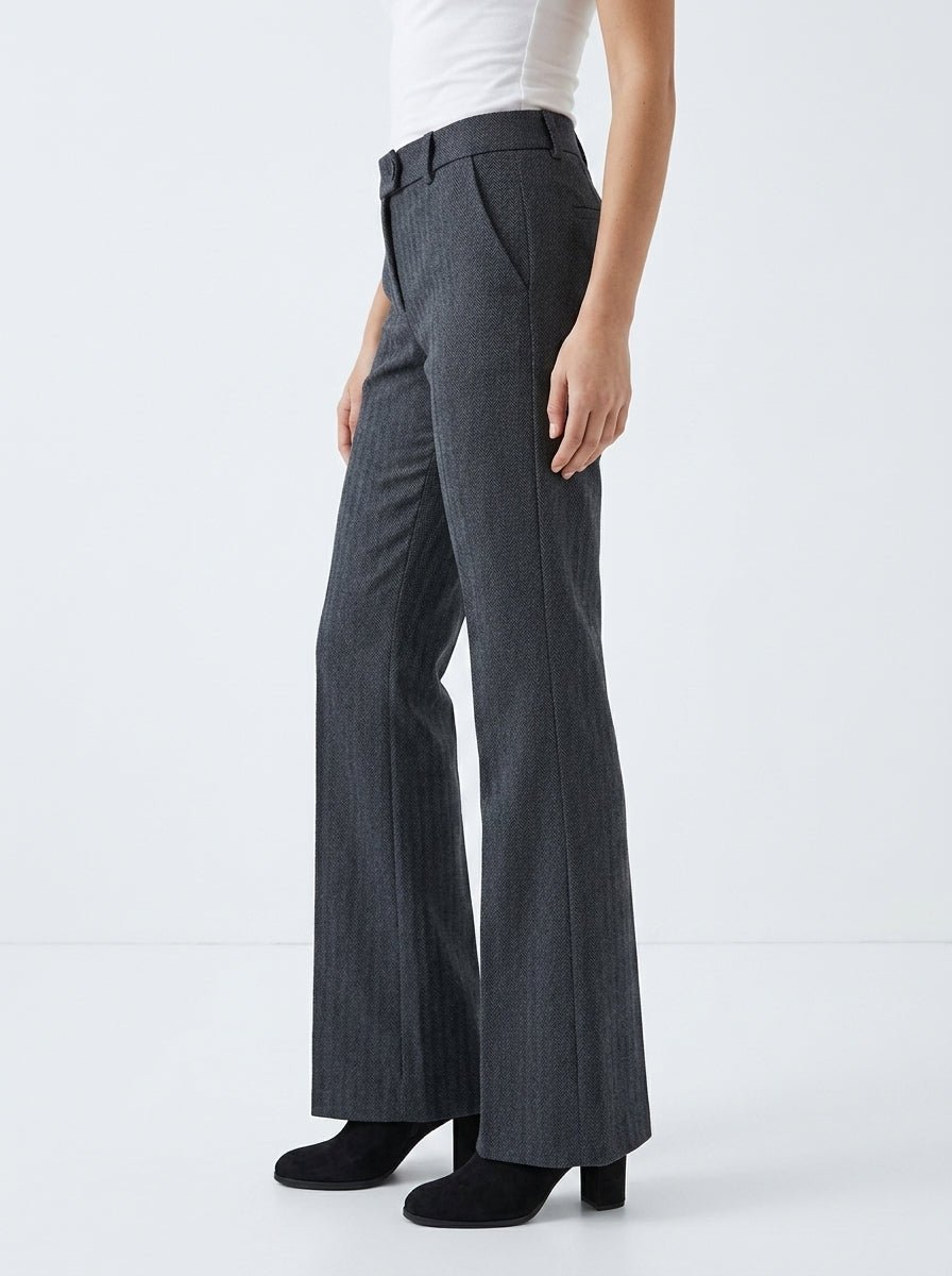 Pantalón Andam Espiga Azul Marino