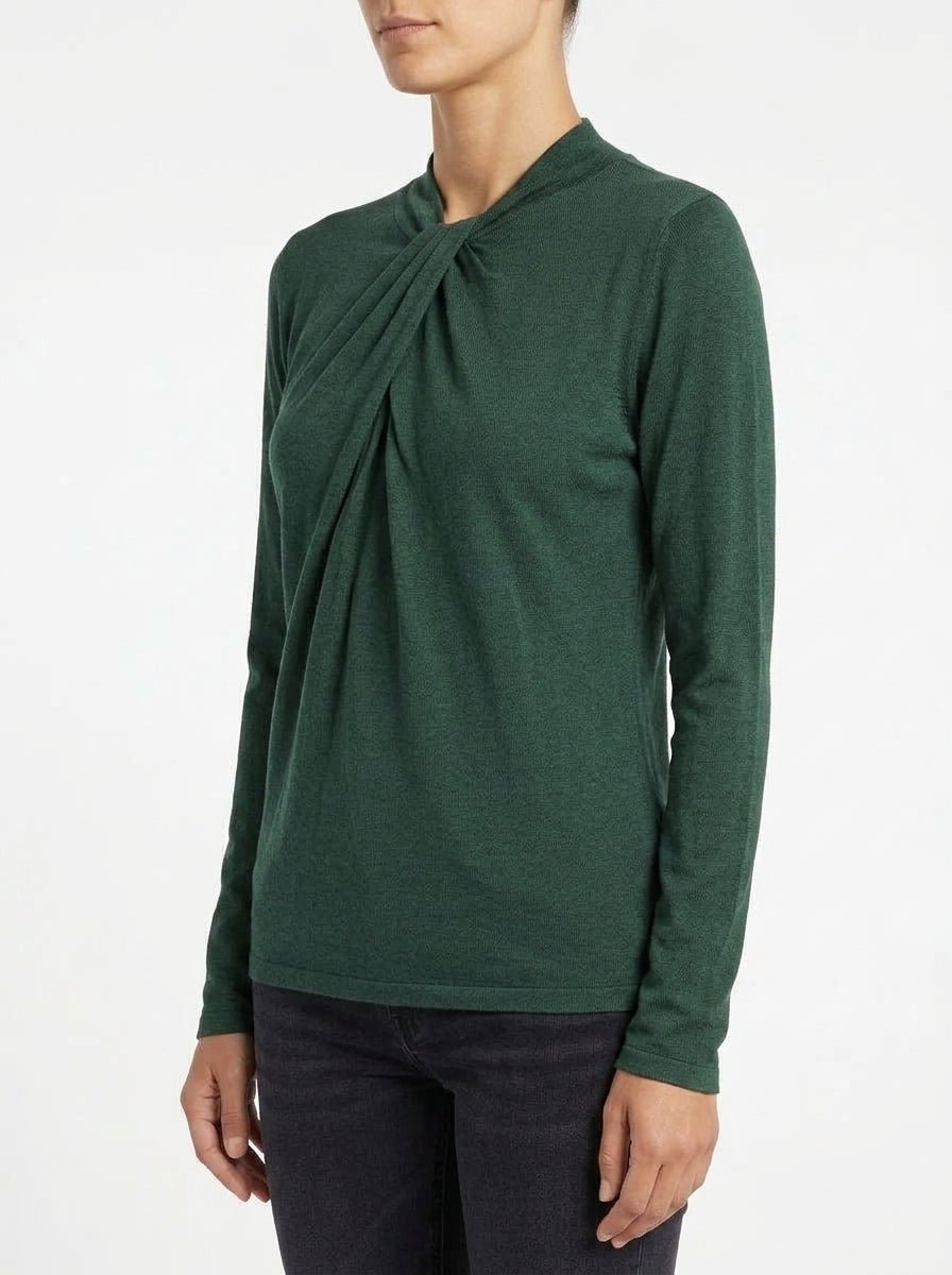 Camiseta Majestic Filatures Nudo Verde