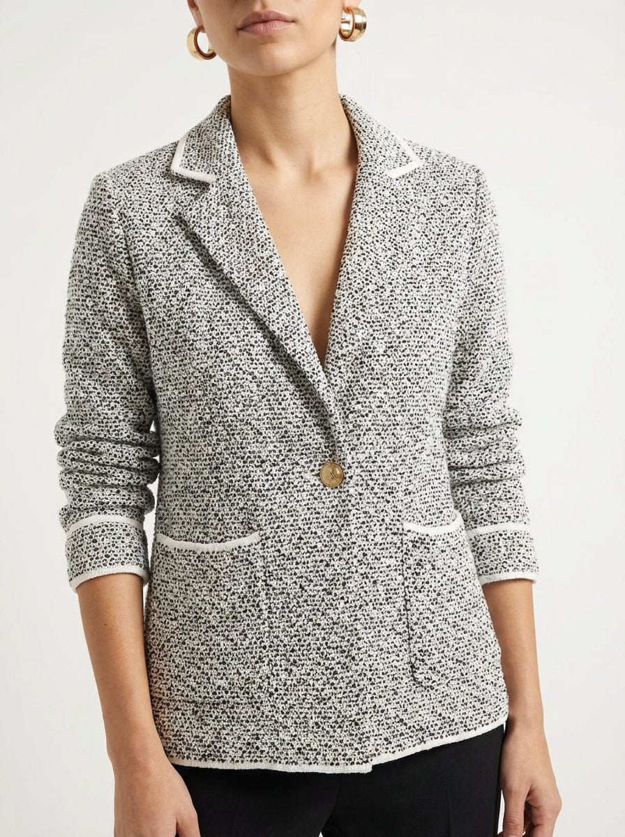 Veste Beige Chiné Peak Base