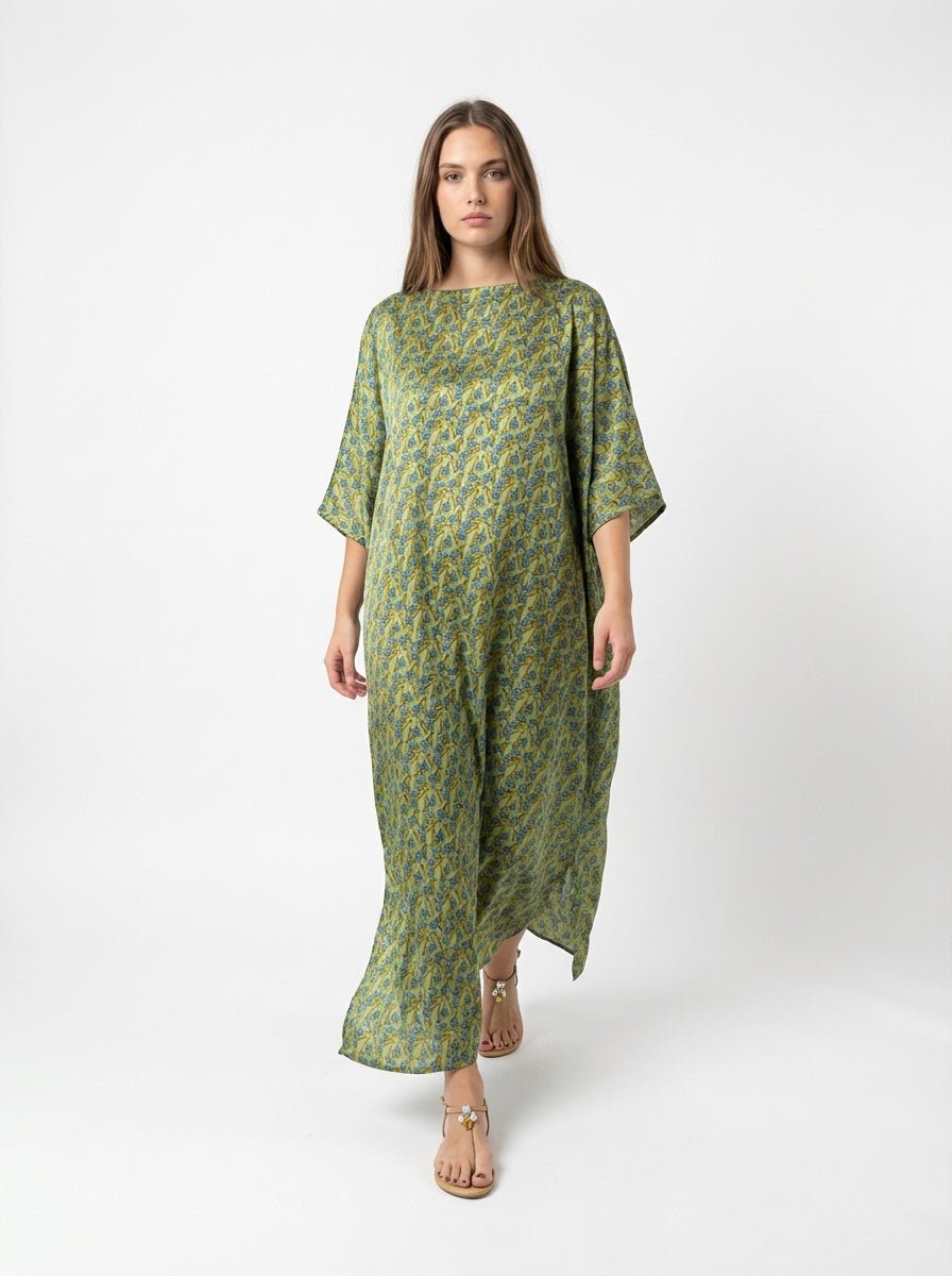 Cafcan Mondo e Colori Seda Estampado Flor Nemesia