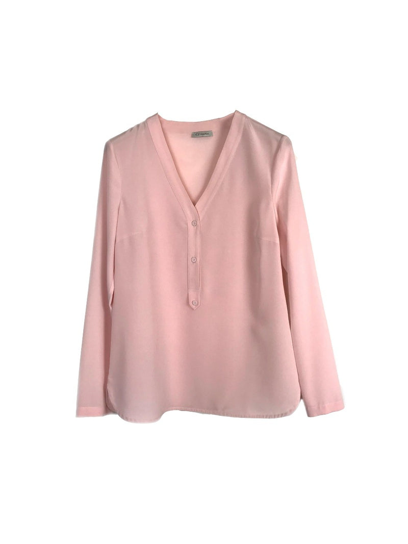 Blusa rosa en seda de Cappellini