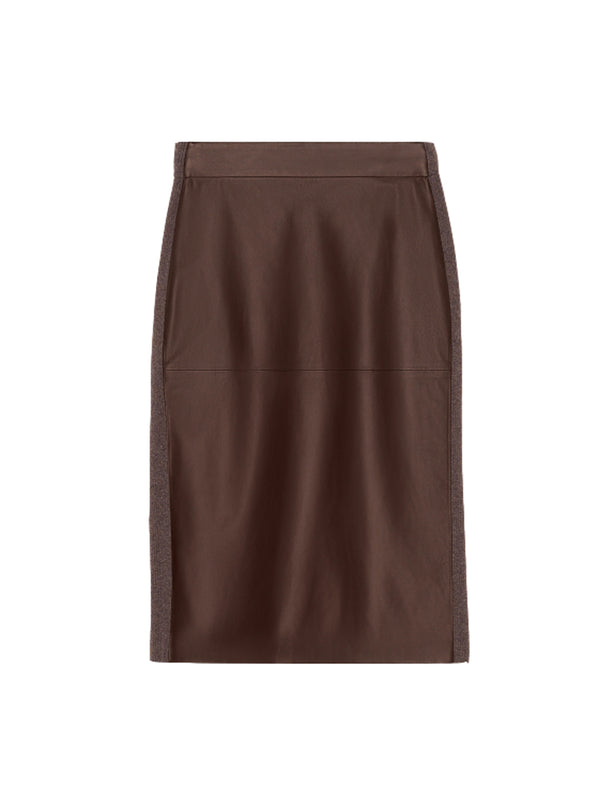 Fabiana Filippi leather skirt