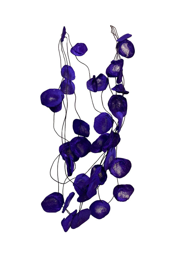 Ana Hagopian Liana Petal Purple Necklace