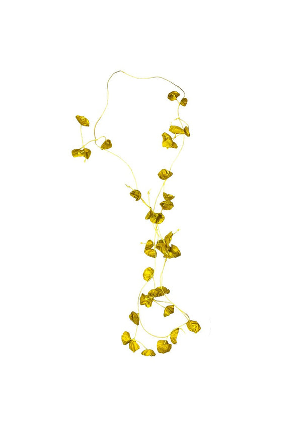 Ana Hagopian Yellow Rosary Necklace