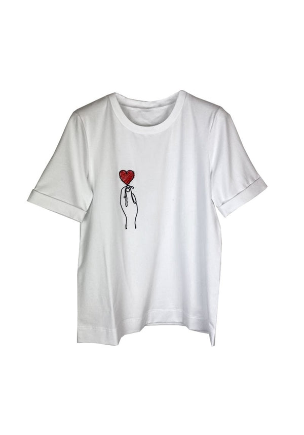 Cappellini T-shirt coeur