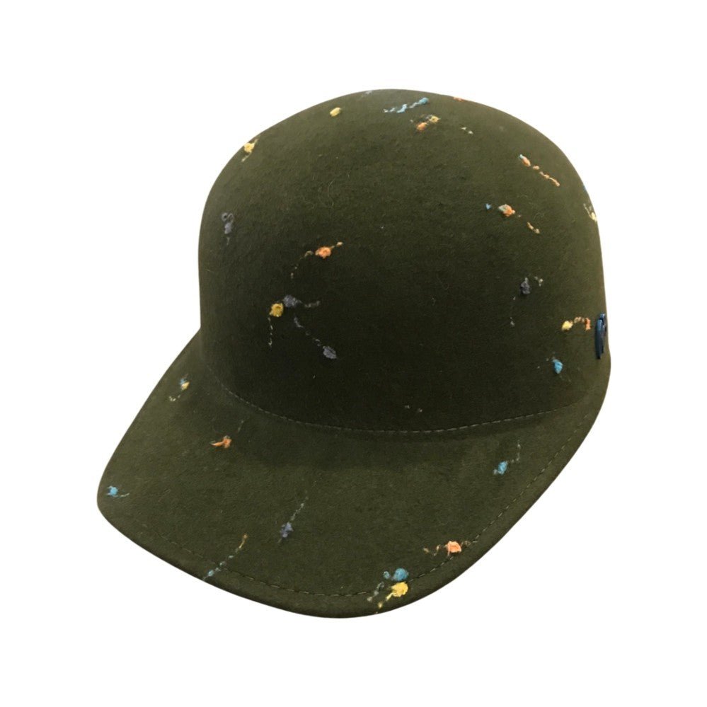 Gorra verde de Raffaello Bettini