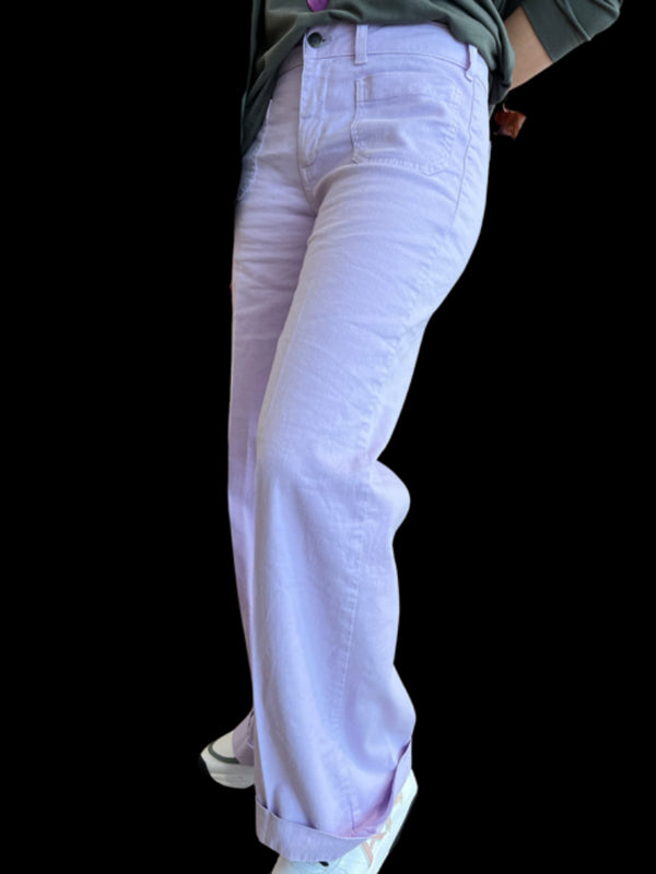 Cigala Wide Front Pocket Jeans