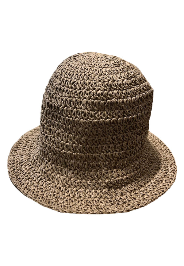 Il Baco Da Seta Raffia Topo Hat