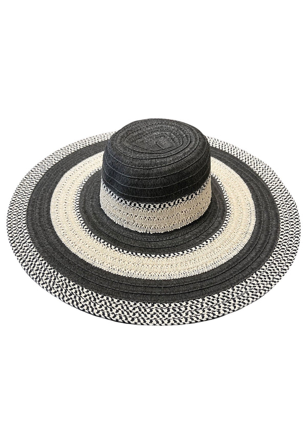 Il Baco Da Seta Raffia Gray Hat