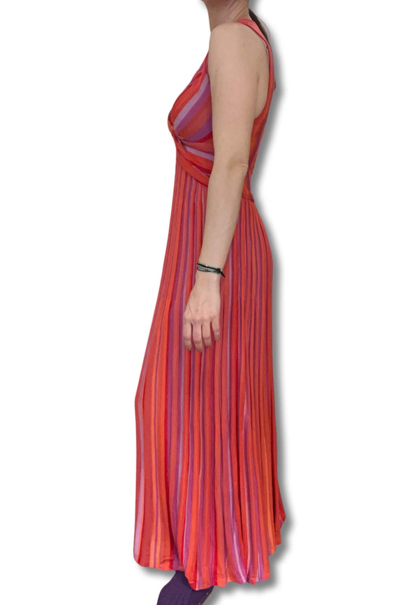 Cecilia Prado Wide Strap Coral Dress