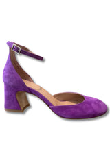 Chaussure Studio Malori en daim violet