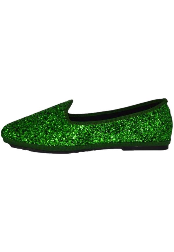 Veneziana Glitter Green Shoe